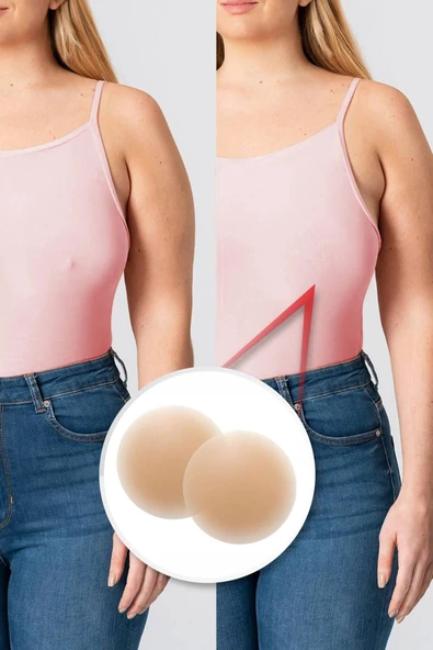 STANDART MI 109 Silikon Göğüs Ucu Bandı (Nipple Pad) ürün görseli 1