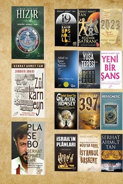 Serhat Ahmet Tan’ın Tüm Kitapları (15 Kitap Set) ürün görseli 1