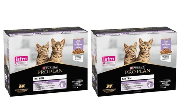 Pro Plan Pouch Sos İçinde Hindili Yavru Kedi Konservesi 85 Gr *20 Adet ürün görseli 1