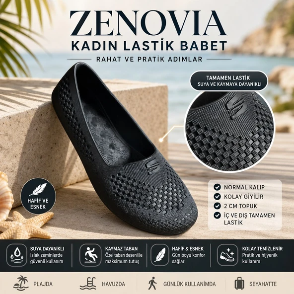 Zenovia | Kadın Lastik Babet ürün görseli 1