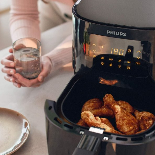 Philips Essential Airfryer HD9252/90 Fritöz - Resim 8
