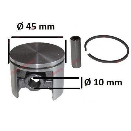 Alpina-Castor 52 Tırpan Piston Seti 45 mm - Resim 2