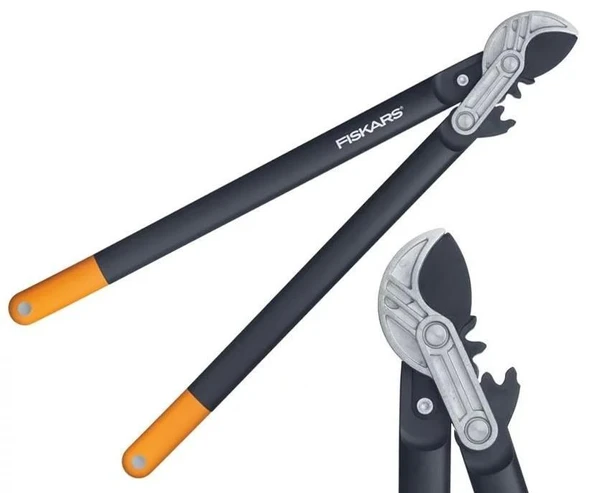 Fiskars 112580 Powergear Anvil Dal Budama Makası L77 ürün görseli 1