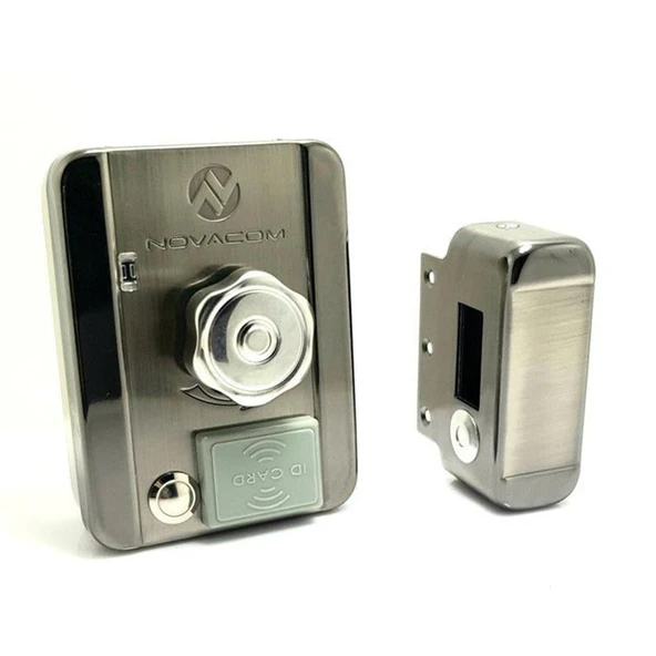 Ayt Novacom AKL-02S Akıllı Kapı Kilidi + Karşılığı Sensörlü Kart Çip Geçişli Kapı Kilit ürün görseli 1