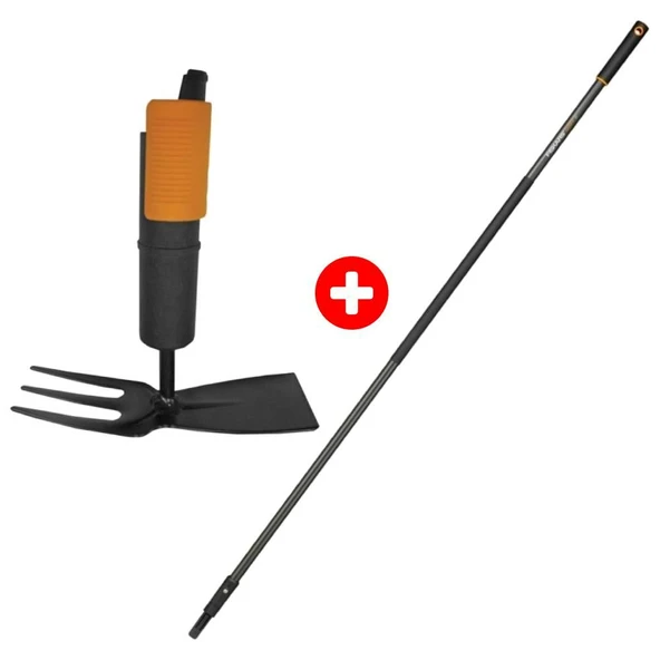 Fiskars 137572 QuikFit Çift Taraflı Çapa + Grafit Sap 156 cm ürün görseli 1