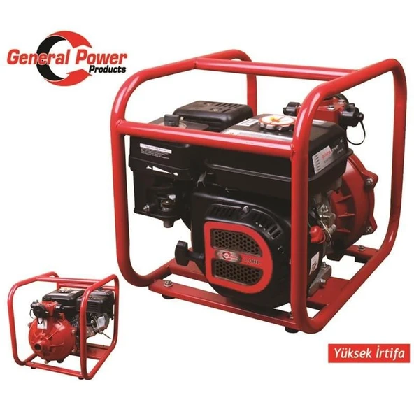 General Power GP-WP 15H Benzinli Yüksek Basınçlı Su Motoru 55 mt ürün görseli 1