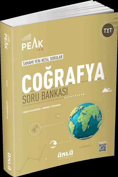 TYT Coğrafya Best Peak Soru Bankası Ünlü Yayıncılık ürün görseli 1