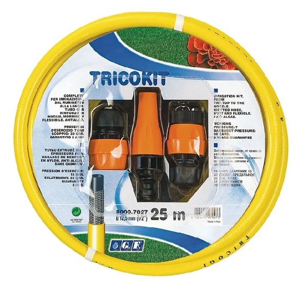 Gf 7027 Hortum Seti Adaptör Kitli 25 mt ürün görseli 1
