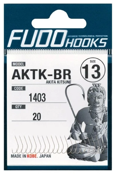Fudo 1401 Akita Kitsune Black Nikel İğne No:7 ürün görseli 1