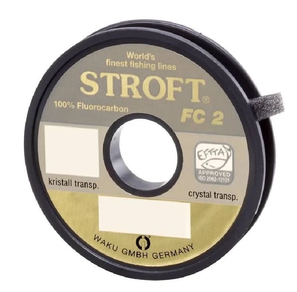 %100 Flourocarbon Misina Alman Kalitesi Stroft Fc2 50Mt Ölçüleri 0,30Mm ürün görseli 1