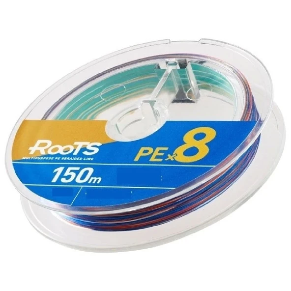 Gosen X8 Roots Pe 1.5 0,216Mm 8 Kat İp Misina 150Mt Multicolor ürün görseli 1