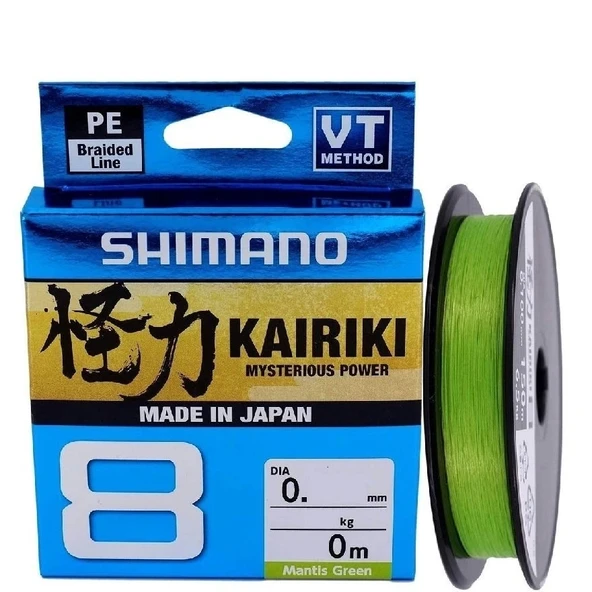 Shimano Kairiki 8 Mantis Green (Yeşil) 0,20Mm 300Mt İp Misina ürün görseli 1