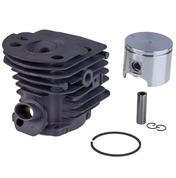 Husqvarna 55 Testere Nikasil Silindir Piston Seti 46 mm ürün görseli 1