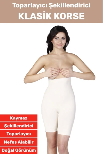 Özel Üretim İz İç Göstermez Kaymaz Sıkılaştırıcı Toparlayıcı İnceltici Klasik Korse ürün görseli 1