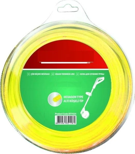 Kenar Kesme Makinası Misina Yuvarlak 2,4 mm 15 mt ürün görseli 1