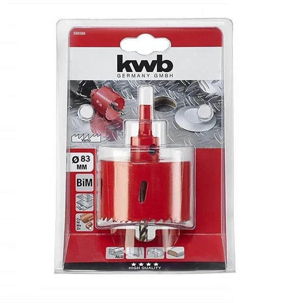 Kwb 598583 Metal, Ahşap, Çelik, Levha Delici Panç 83 mm ürün görseli 1