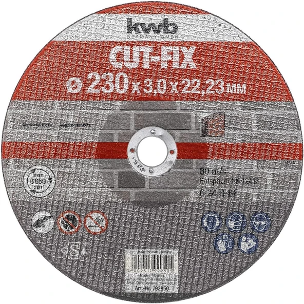 KWB 792950 Flex Taşı Mermer Kesici Disk 230 X 3 X 22 mm ürün görseli 1
