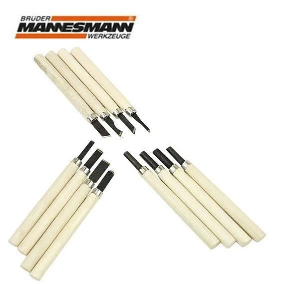 Mannesmann 690-12 Ahşap Oyma Bıçak Seti, 12 Parça ürün görseli 1
