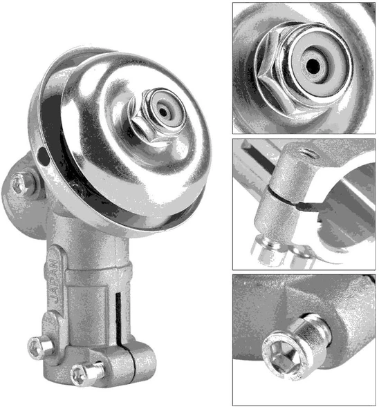 Motorlu Tırpan Redüktör 28 mm 7 Diş Universal - Resim 2