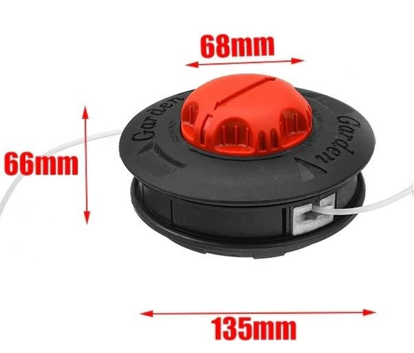 Motorlu Tırpan Otomatik Sarmalı Başlık GT-H-18 ürün görseli 1