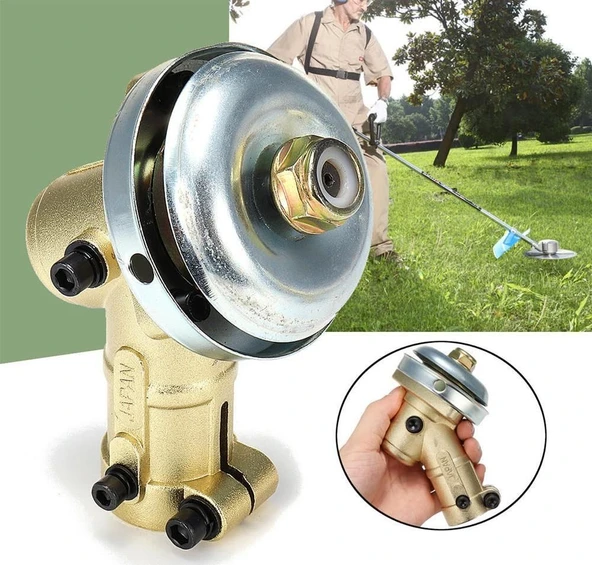 Motorlu Tırpan Redüktör 28 mm 9 Diş Universal ürün görseli 1