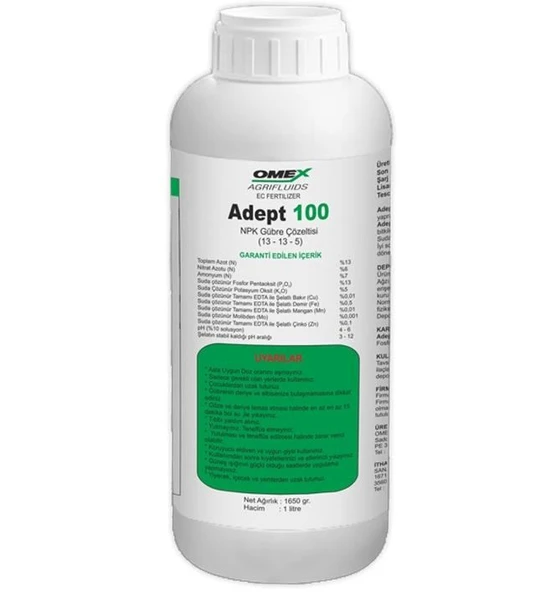 Omex Adept 100 NPK Gübre Çözeltisi 1 lt ürün görseli 1