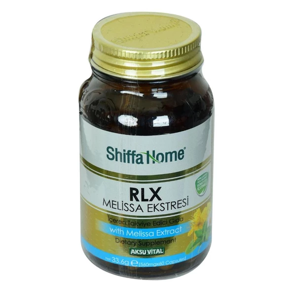 Shiffa Home RLX Melissa Ekstresi Kapsülü 560 Mg x 60Kapsül Relax ürün görseli 1
