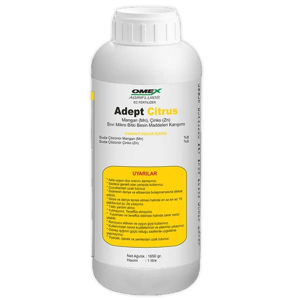 Omex Adept Citrus Mangan-Çinko Mikro Besin Karışımı 1 Lt ürün görseli 1