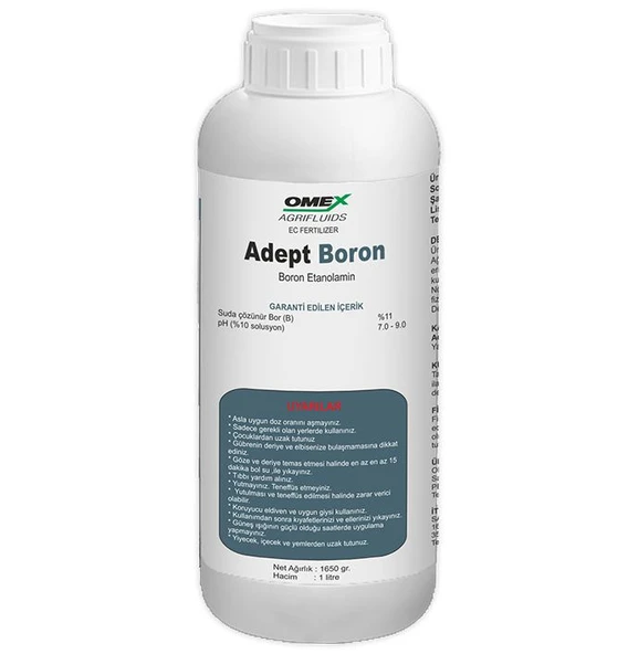 Omex Adept Boron Suda Çözünür Bor Gübresi ürün görseli 1