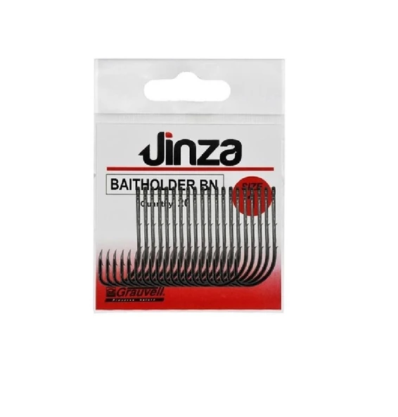 Jinza 57060 Baitholder Bn Siyah Çift Tırnak İğne 20’Li Paket No:1 ürün görseli 1