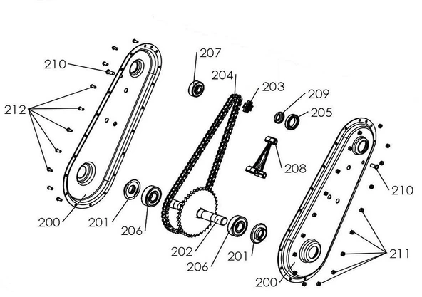 Pubert Vario Hareket Zinciri No - 204 - Resim 2