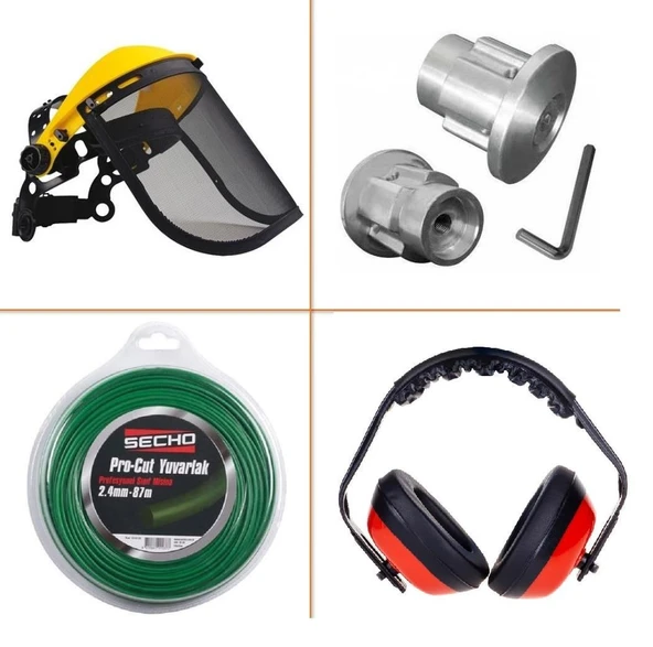 Motorlu Tırpan 4'lü Set ürün görseli 1