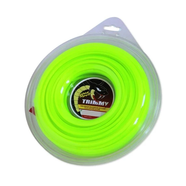 Üniversal Tırpan Misinası 3 mm Yuvarlak 400 Gr ürün görseli 1