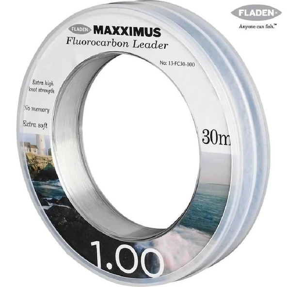 Lider Misina Fladen Maxxımus Leader Fluorocarbon 0,50Mm ürün görseli 1
