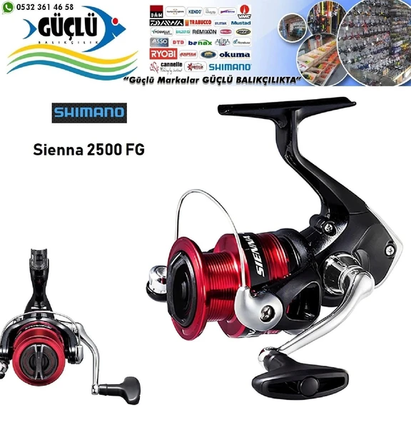 Shimano Sienna Fg 2500 Hg Yüksek Devir Spin Olta Makinesi ürün görseli 1