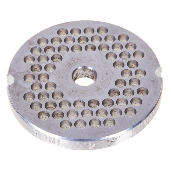 Tre Spade 11800 Elektrikli Salça ve Kıyma Makinası Delikli Çıkış Diski 4.5 mm ürün görseli 1
