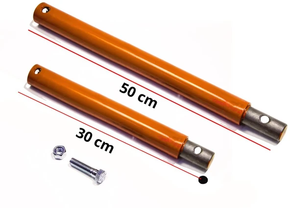 Tomking Toprak Burgu Makinası Uzatma Aparatları 30/50 cm ürün görseli 1
