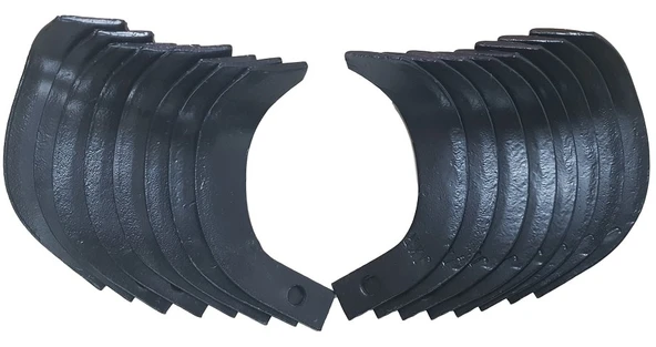Weima WMX620 Çapa Makinası Bıçak Komple 16 Adet ürün görseli 1