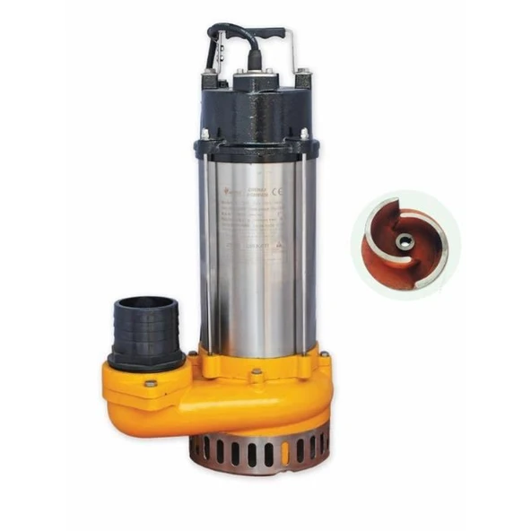 Water WS-80 Atık Su Pompası 3 Hp 220v ürün görseli 1