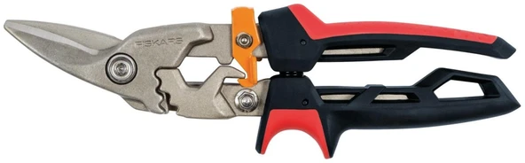 Fiskars 1027209 PowerGear Metal Levha Makası - Sol Kesim ürün görseli 1