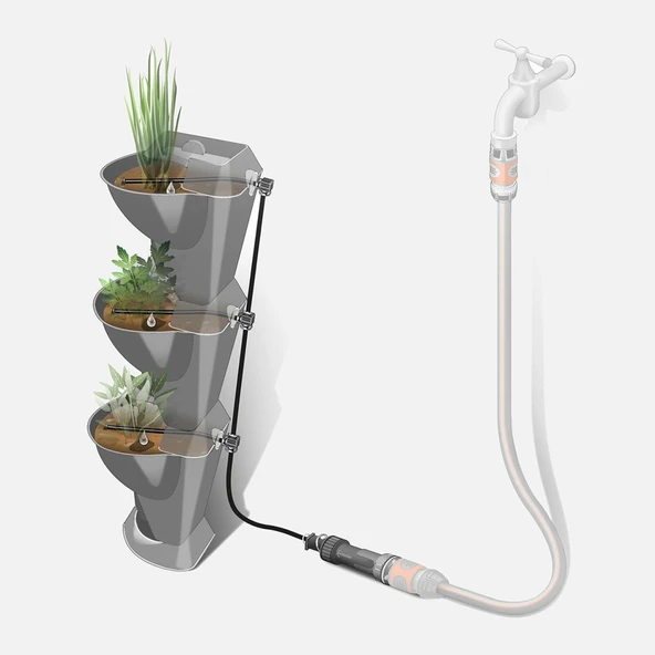 Gardena 13157 Natura Up Micro-Drip-System Bahçe Sulama Seti ürün görseli 1