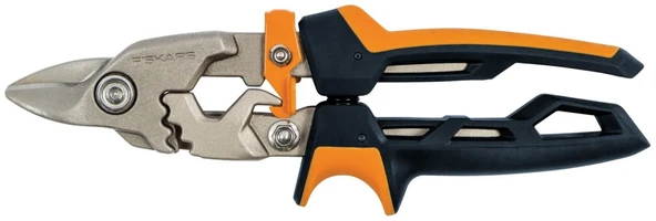 Fiskars 1027212 PowerGear Metal Levha Makası - Kısa Kesim ürün görseli 1