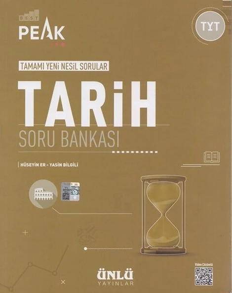 TYT Tarih Best Peak Soru Bankası Ünlü Yayıncılık ürün görseli 1