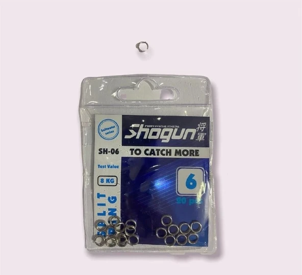 Shogun Splıt Halka 20’Li Paket No:7 ürün görseli 1