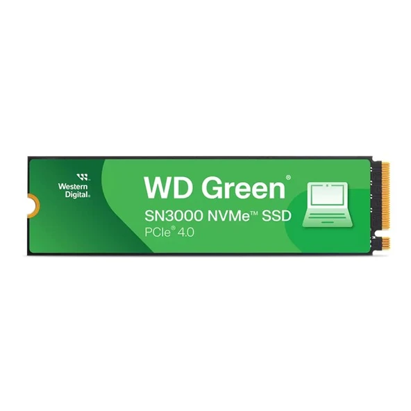 WD Green SN3000 1TB M.2 NVMe SSD (5000/4200) ürün görseli 1