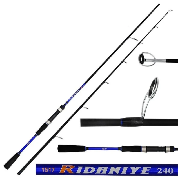 Spin Kamışı Portfish Ridaniye Spin 240 Cm Olta Kamışı 2P 10-40Gr ürün görseli 1