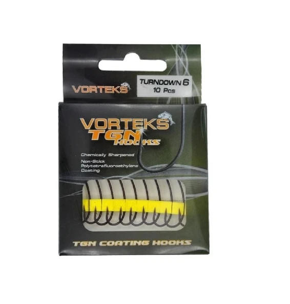 Vorteks 67811 Turndown Tgn Sazan İğnesi 10’Lu Paket No:6 ürün görseli 1