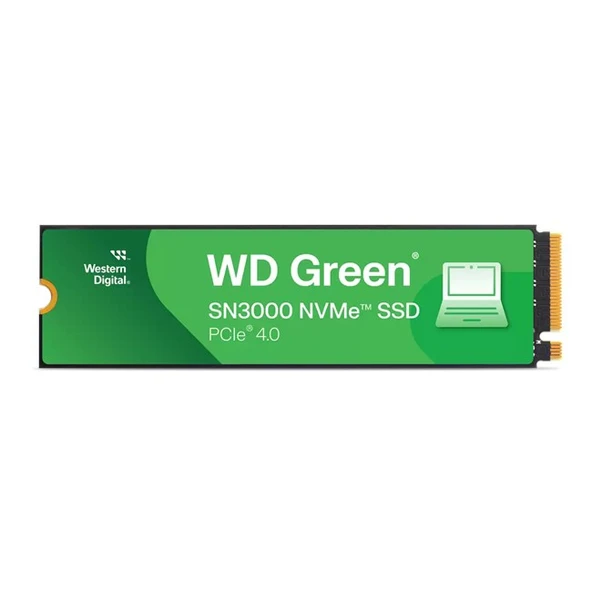 2TB WD GREEN M.2 NVMe SN3000 5000/4200MB/s WDS200T4G0E SSD ürün görseli 1