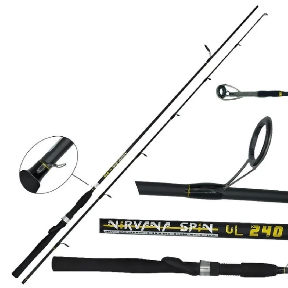 Wily Nirvana Ul 240 Cm Spin Kamış 3-18 Gr ürün görseli 1