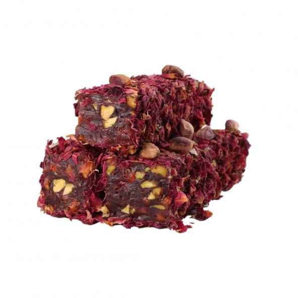 Gül Yapraklı Antep Fıstıklı Lokum ( 500 gr ) ürün görseli 1